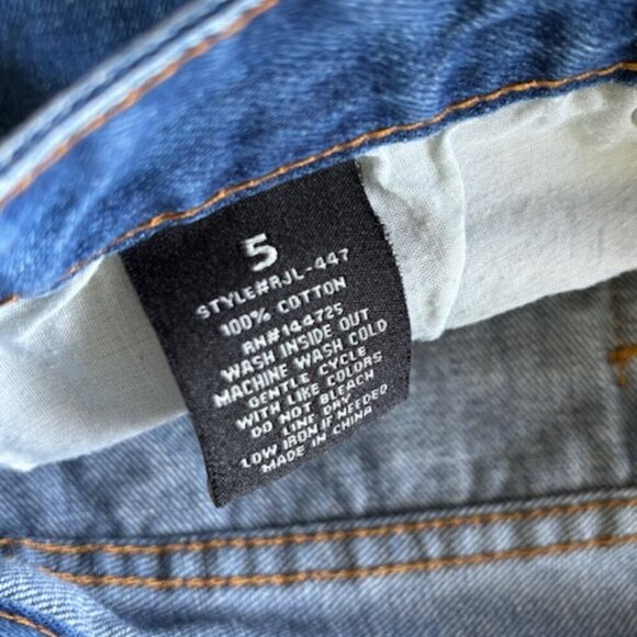 American Bazi distressed jeans size 5 - Picture 4 of 5